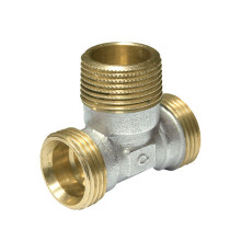 Тройник 3/4" евро x 3/4" НР x 3/4" евро