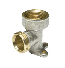 Отвод 90° с креплением евроконус 3/4"- внутренняя резьба 1/2"