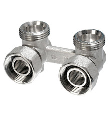 Присоединительный комплект угловой 3/4" евро x 3/4"  конический уплотнитель