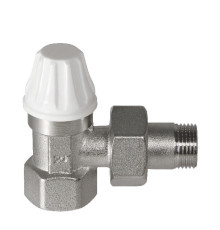 Кран для подключения радиаторов 1/2", угловой