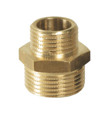 Ниппель редукционный с наружной резьбой 1 1/2" х 1 1/4"